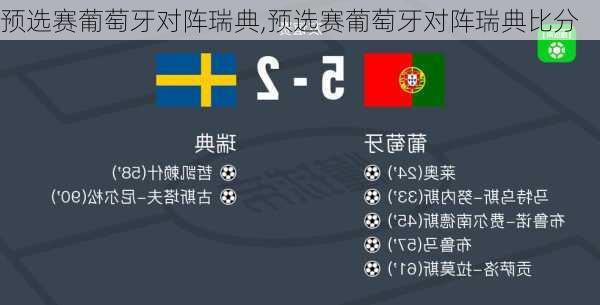 预选赛葡萄牙对阵瑞典,预选赛葡萄牙对阵瑞典比分